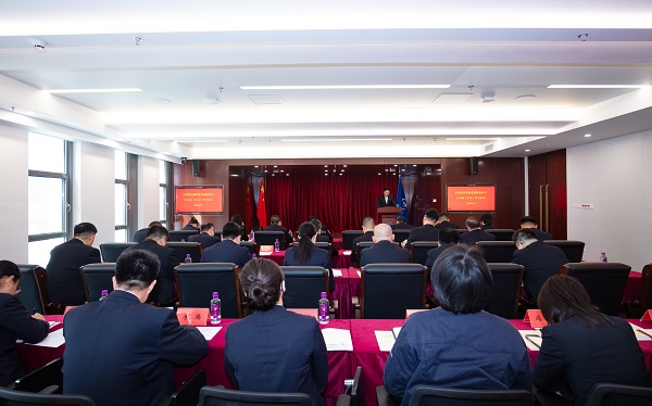 米兰网页版召开党委理论学习中心组（扩大）三月学习会暨党支部书记述职评议会